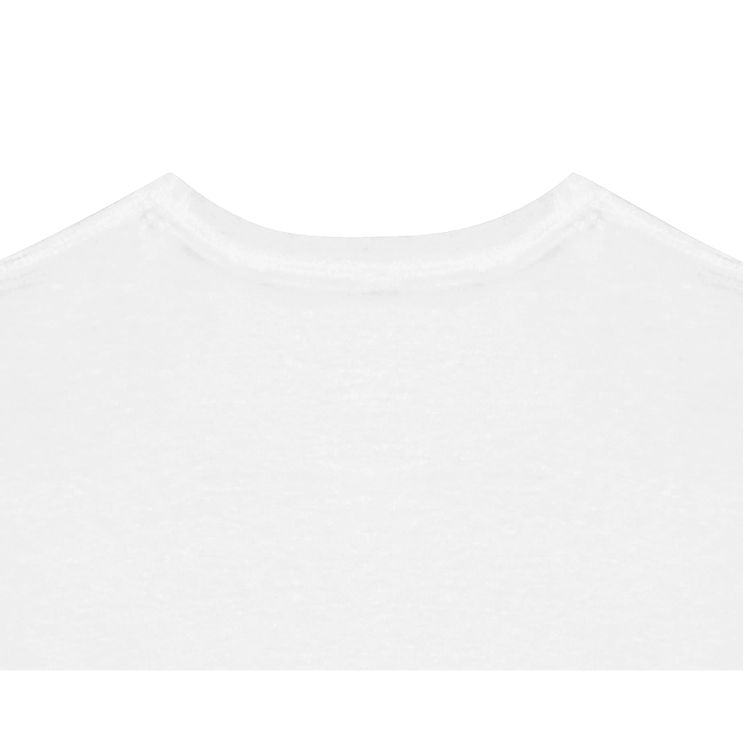 Back view of a white Christian peace t-shirt made by Spirit Wear for casual wear